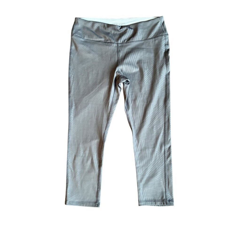 Marika Sport Women's Gray Athletic Capri Leggings